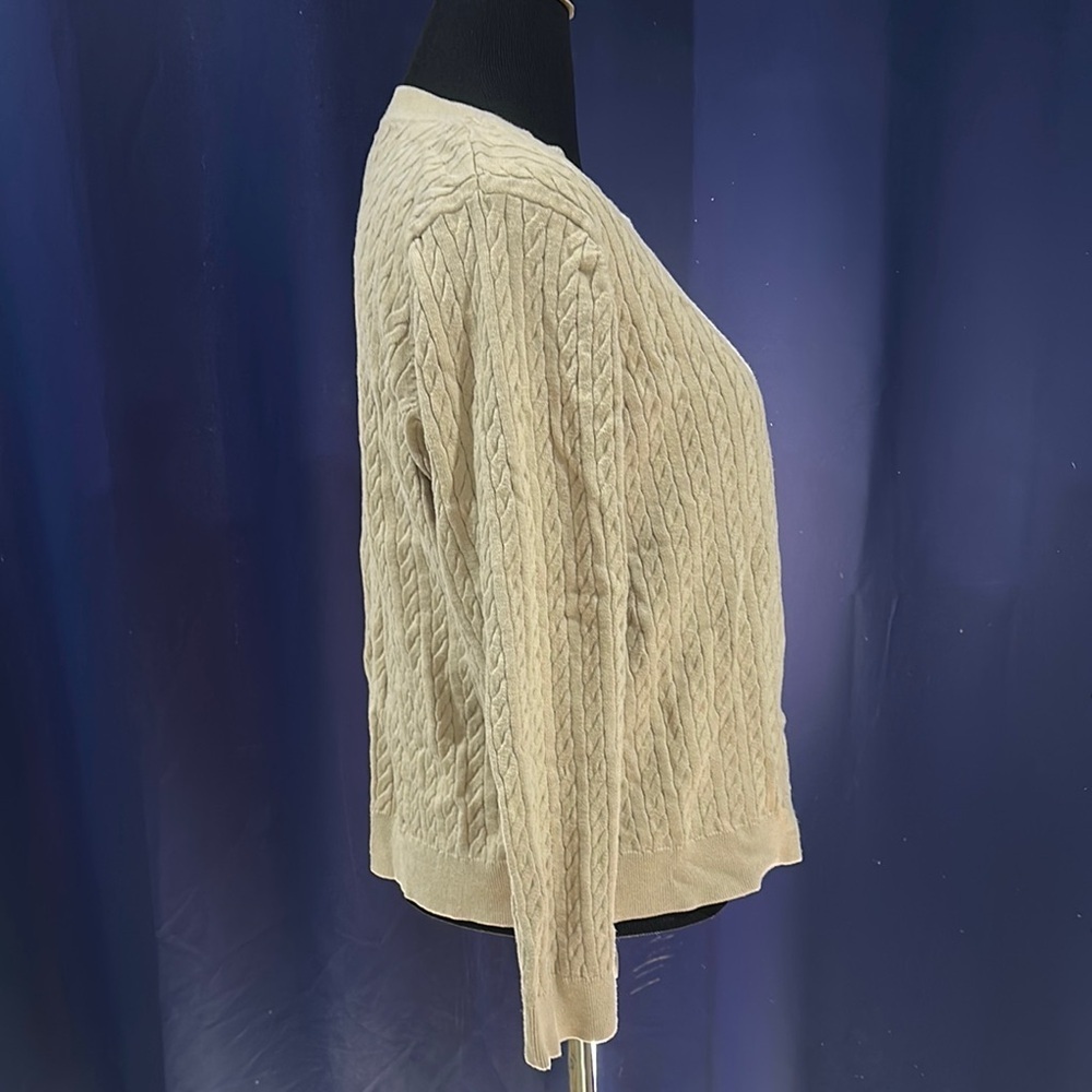 Karen Scott cream cardigan size extra large XL - Picture 5 of 5